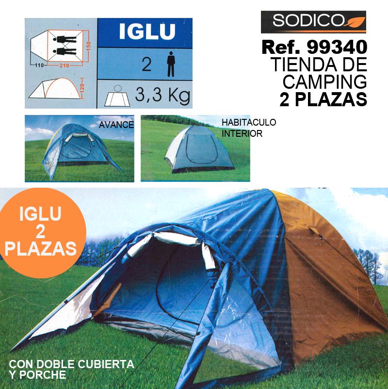 TB1636 2-Place Camping Tent.