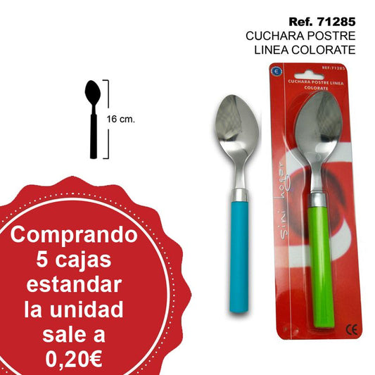 TB1690 Colorate Line Dessert Spoon