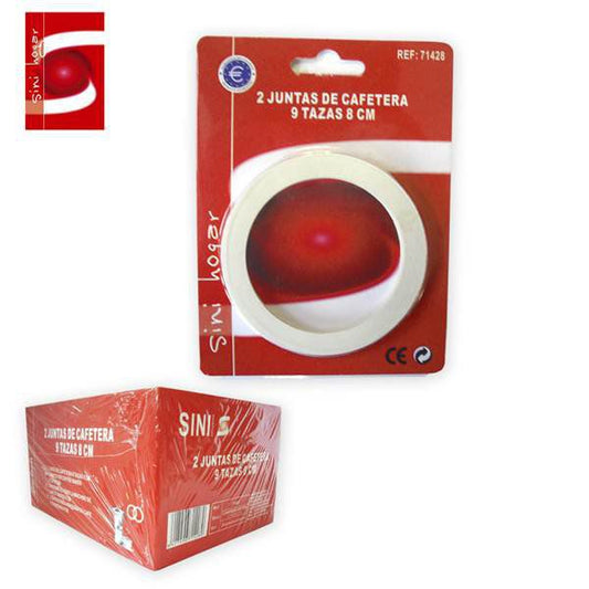 TB1700 2 Coffee Maker Gaskets for 9-Cup, 8 CM