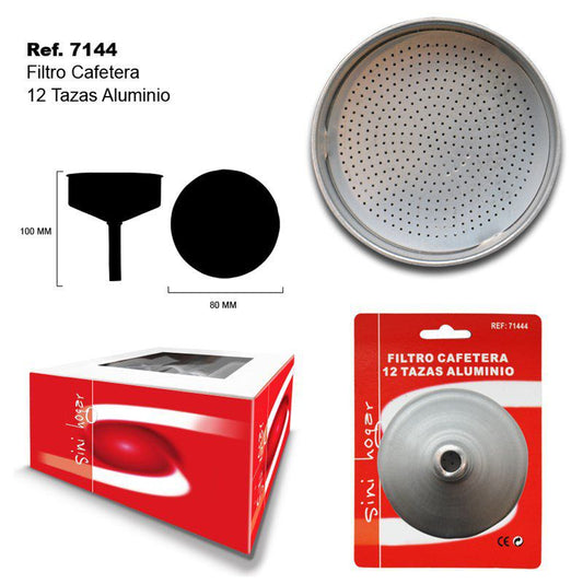 TB1705 12 Cup Aluminum Coffee Filter