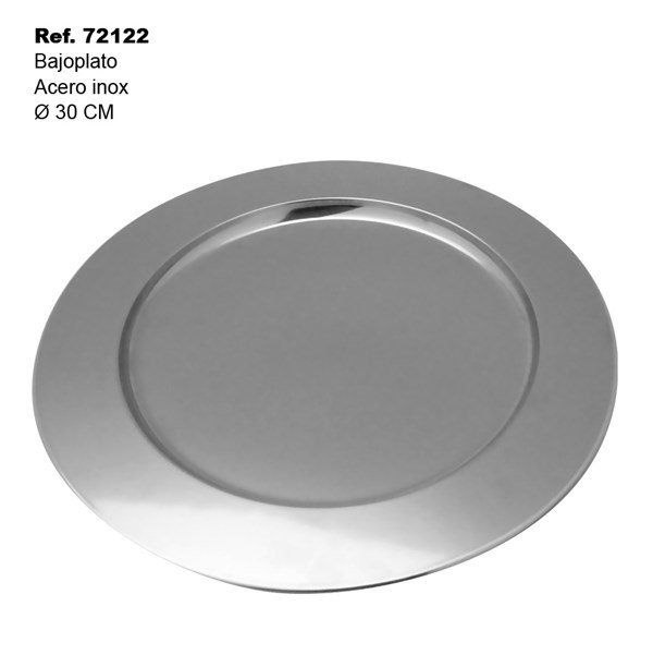 TB1723 Stainless steel low dish/tray, 30cm.