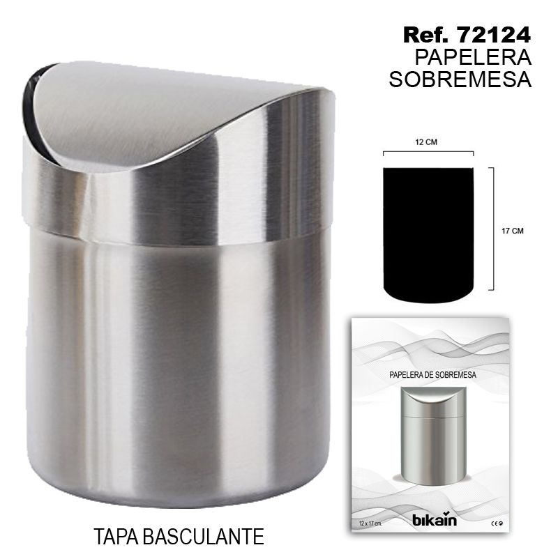 TB1725 Desktop Ashtray/Wastebasket