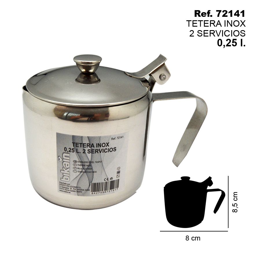 TB1730 Teapot, 2 Services, 250 ML.