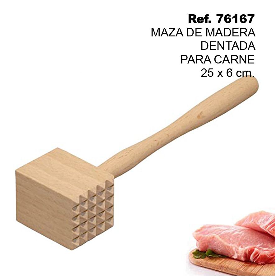 TB1800 Wooden Mortar for Meat