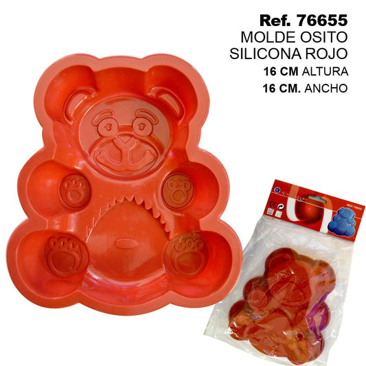 TB1810 Bear Mold, Color Series Silicon