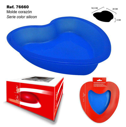 TB1811 Heart Mold "Color Series Silicon"