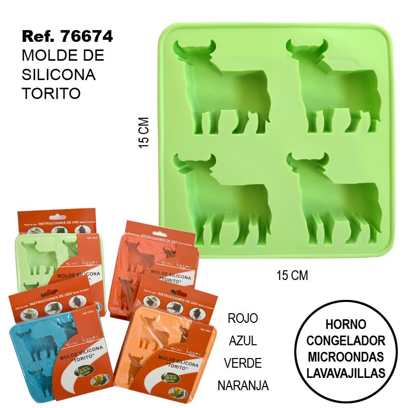 TB1812 EL TORITO Silicone Mold