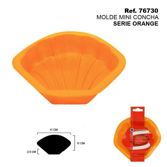 TB1817 Mini Conch Mold "Orange Series"