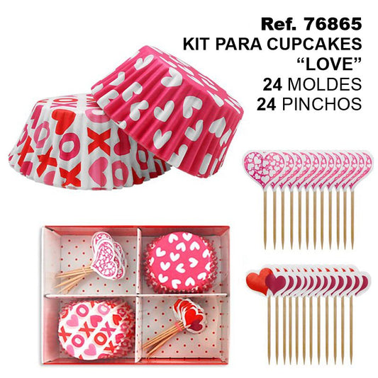 TB1828 Cupcake Kit "Love"