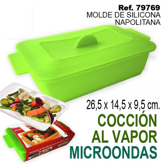 TB1872 Silicone Mold 26.5x14.5x9.5cm Napolitana.