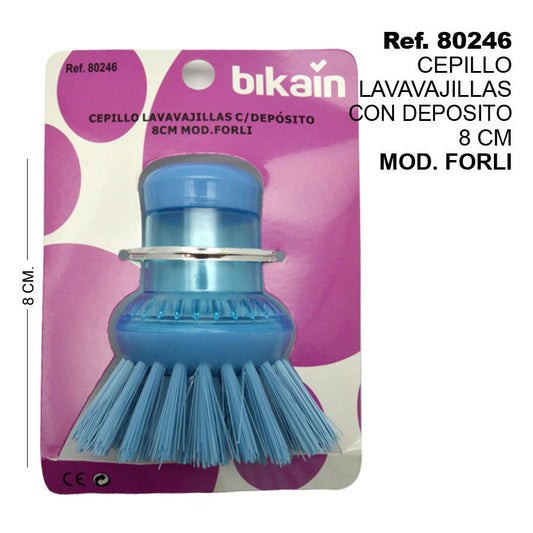TB1899 Dish Brush with Container 8CM MOD.FORLI