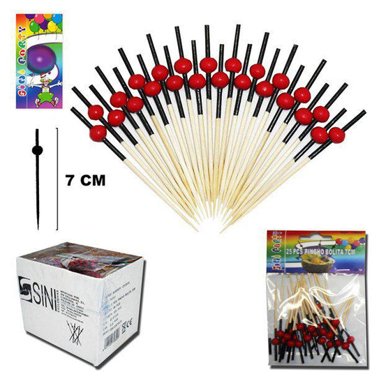 TB1904 25PCS Pincho Bolita 7 CM.