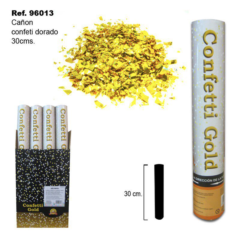 TB1907 Golden Confetti Cannon 30CM