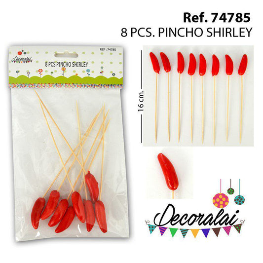 TB1912 8 PCS PINCHO SHIRLEY