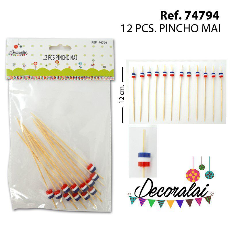 TB1917 12 PCS PINCHO MAI