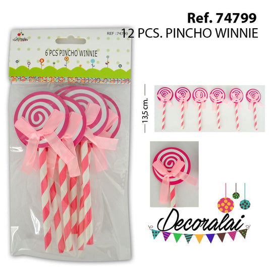 TB1922 6 PCS PINCHO WINNIE