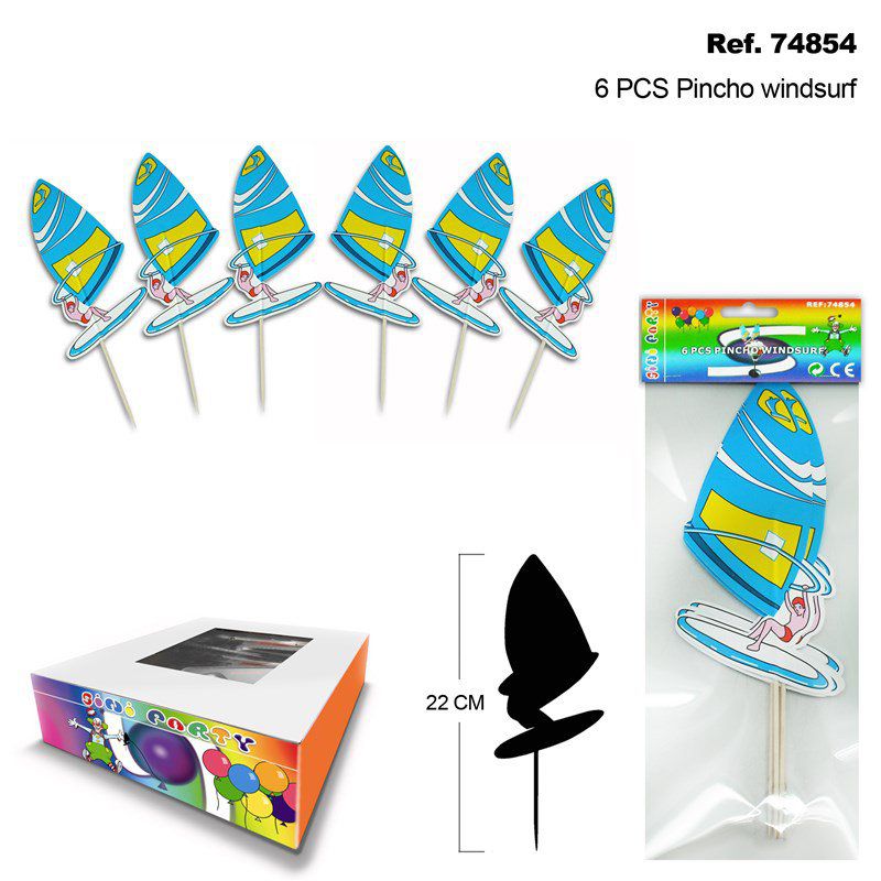 TB1954 6 PCS PINCHO WINDSURF