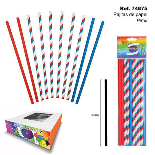 TB1972 JGO.10 Pirulí Paper Straws