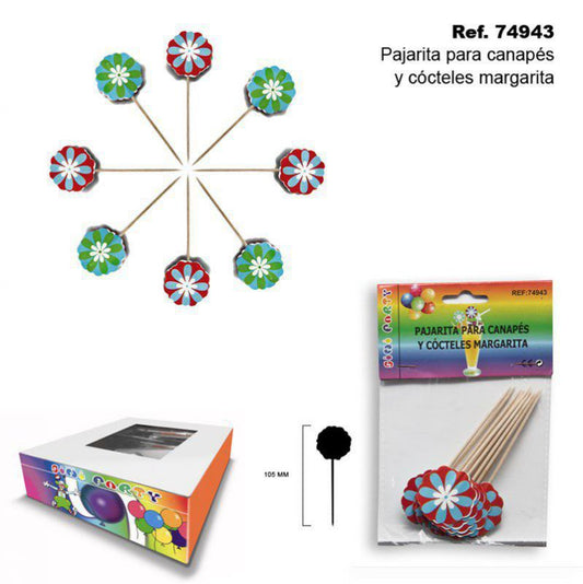 TB1981 Picks for Canapés and Margarita Cocktails - 12 Units.