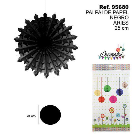 TB2146 Black Aries Paper Piñata 25cm