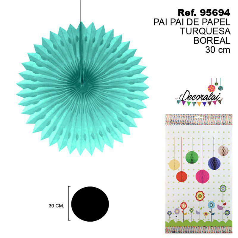 TB2160 Turquoise Boreal Paper Tropical 30CM