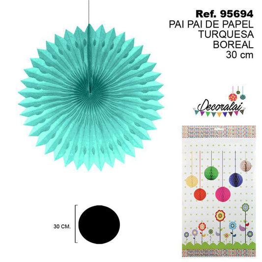 TB2160 Turquoise Boreal Paper Tropical 30CM