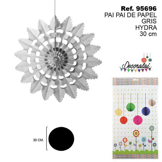 TB2162 Grey Hydra Paper Streamers