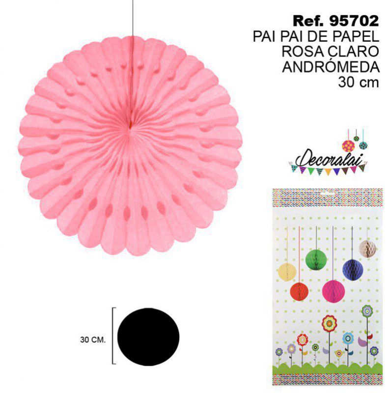 TB2168 Andromeda Light Pink Paper Streamer, 30CM
