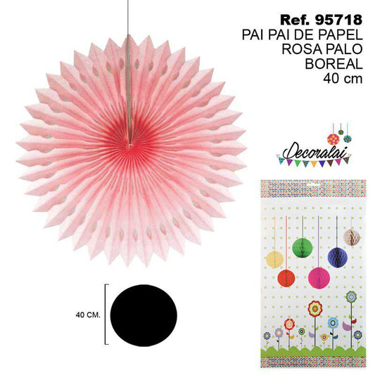 TB2184 Pink Boreal Paper Streamers, 40cm