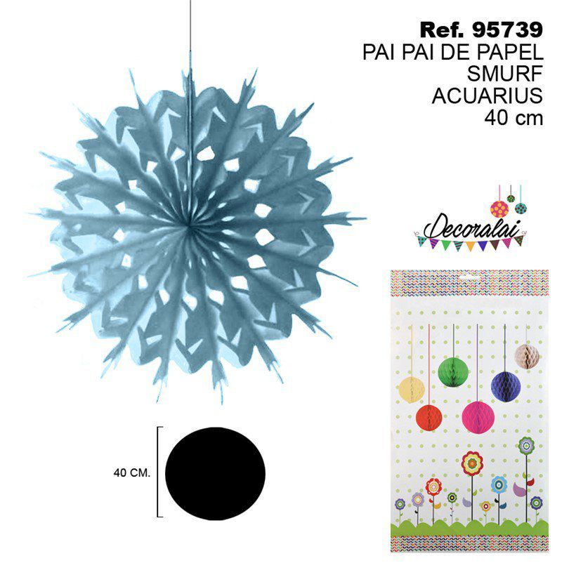 TB2205 Smurf Aquarius Paper Streamers 40CM