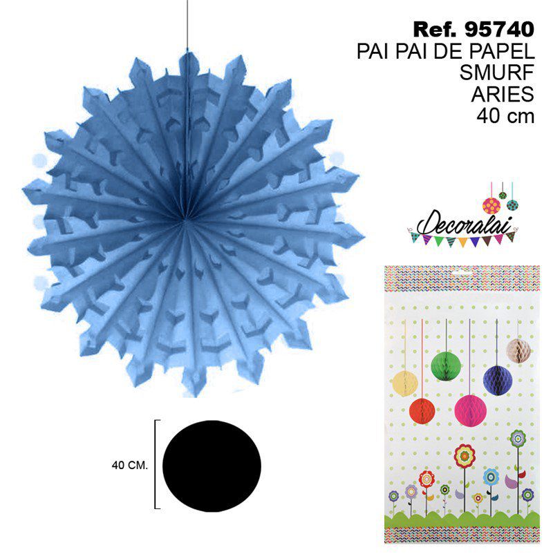 TB2206 Smurf Paper Streamer Aries 40CM
