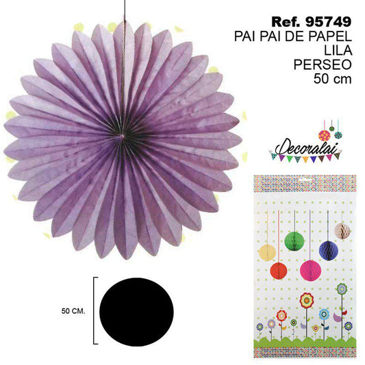 TB2215 Lilac Perseus Paper Streamer 50cm