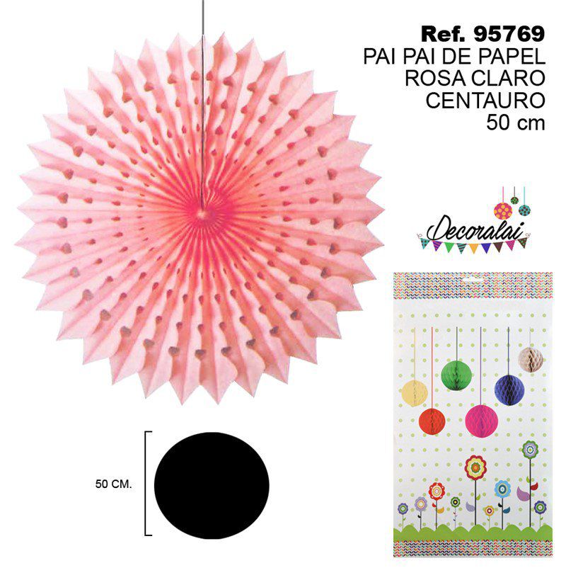 TB2230 Light Pink Centaur Paper Piñata, 50cm.