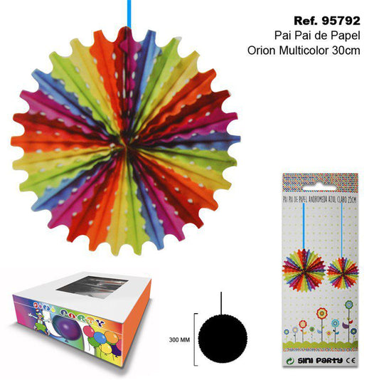 TB2244 Rainbow Paper Streamer Orion 30CM