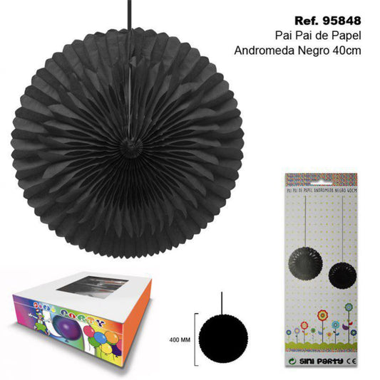 TB2294 PAI PAI OF BLACK PAPER ANDROMEDA 40CM