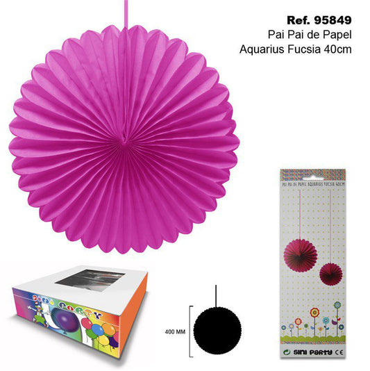TB2295 Fuchsia Aquarius Paper Piñata 40CM