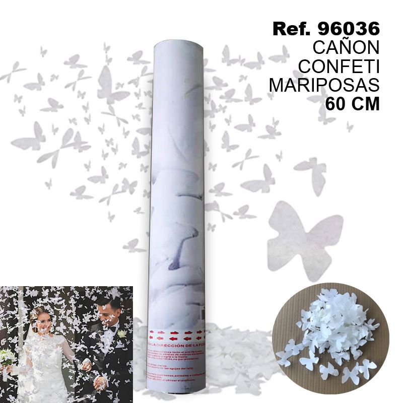 TB2338 Confetti Butterfly Cannon 60CM