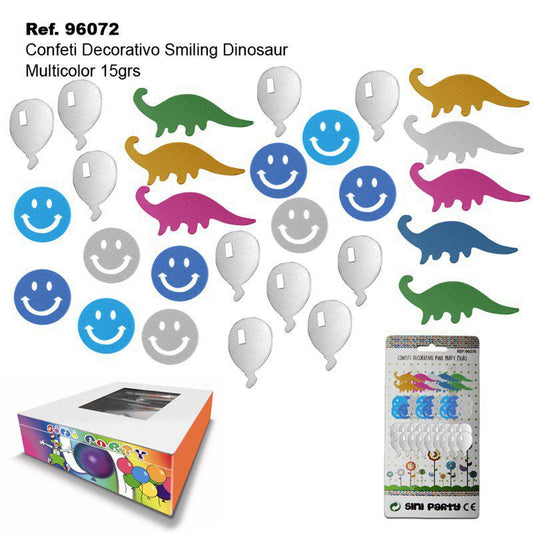 TB2361 Smiling Dinosaur Decorative Confetti 15G