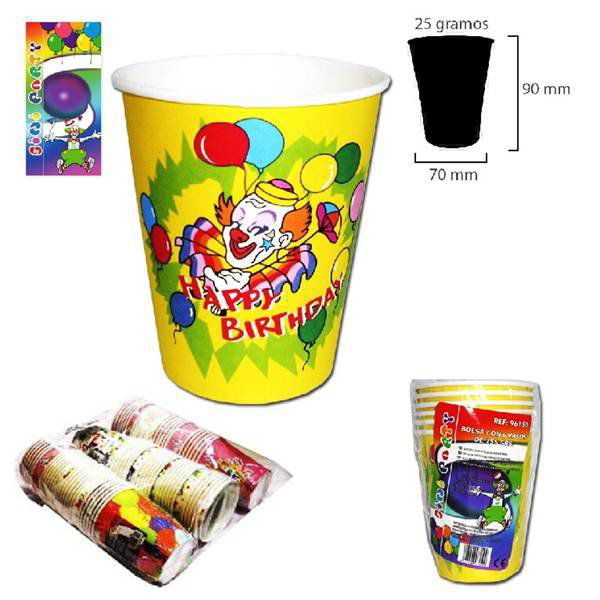 TB2407 Set of 6 Glasses, 255 grs.