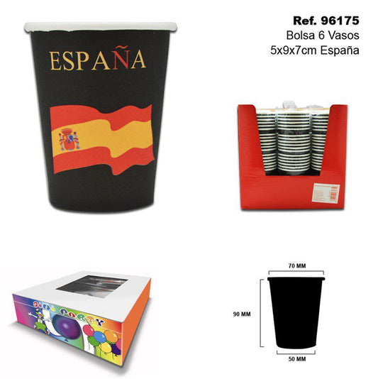 TB2419 Bag for 6 Glasses (Spain)