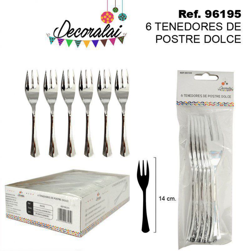 TB2428 6 Dessert Forks