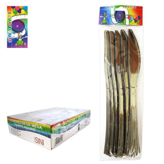 TB2433 6 Happy Hours Table Knives