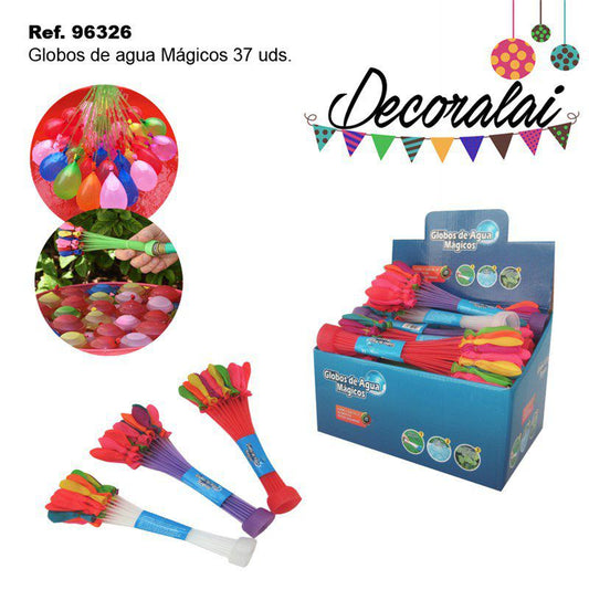 TB2458 Magical water balloons, sold in sets of 37 units.