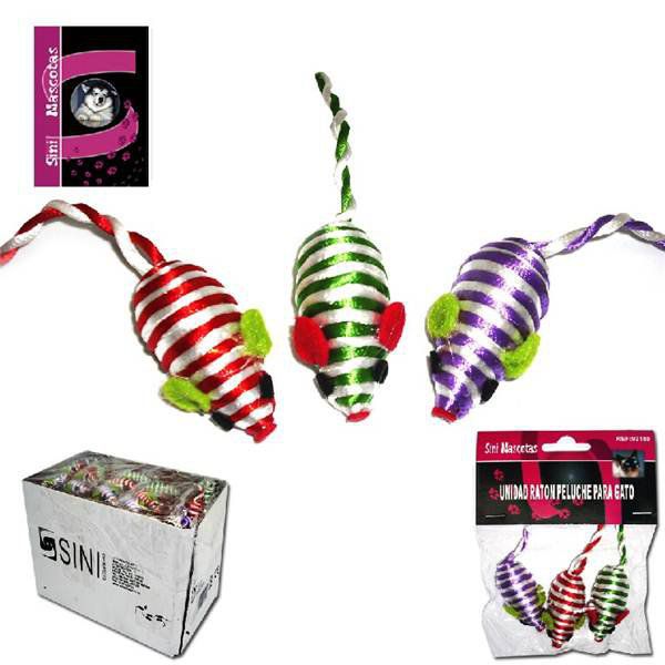 TB2504 A plush toy mouse specifically designed for cats, making it an ideal plaything or decorative item for pet owners.