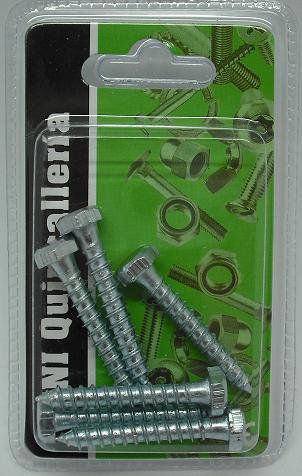 TB2530 Self-tapping screw with hexagonal head, 6mm diameter, and 40mm length.