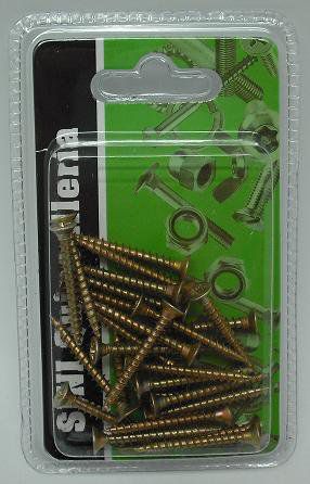TB2553 Threaded Fastener (Tirafondo), 3.5mm Diameter, 30mm Length